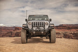 Rugged Ridge HD Over-Rider Bar 07-18 Jeep Wrangler JK 18-20 Jeep Wrangler JL Rugged Ridge Bumpers - Steel  AXOPROS