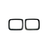 Rugged Ridge Headlight Bezels Black 87-95 Jeep Wrangler YJ Rugged Ridge Light Mounts  AXOPROS
