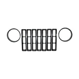Rugged Ridge Headlight Bezels Black 97-06 Jeep Wrangler Rugged Ridge Light Mounts  AXOPROS