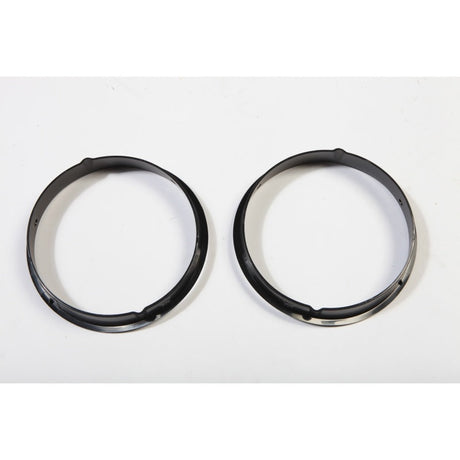 Rugged Ridge Headlight Bezels Black 97-06 Jeep Wrangler Rugged Ridge Light Mounts  AXOPROS
