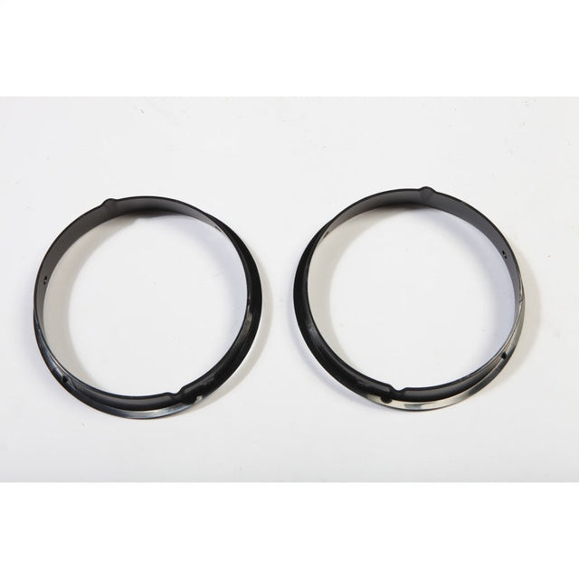 Rugged Ridge Headlight Bezels Black 97-06 Jeep Wrangler Rugged Ridge Light Mounts  AXOPROS