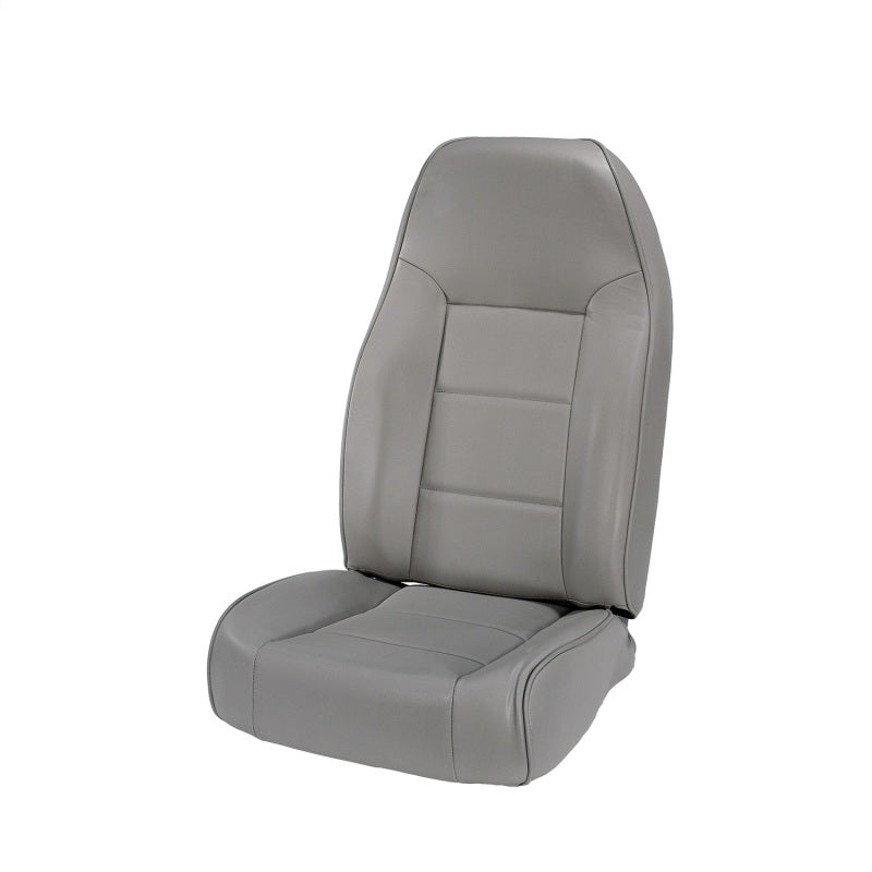 Rugged Ridge High-Back Front Seat Non-Recline Gray 76-02 CJ&Wrang Rugged Ridge Seat Brackets & Frames  AXOPROS