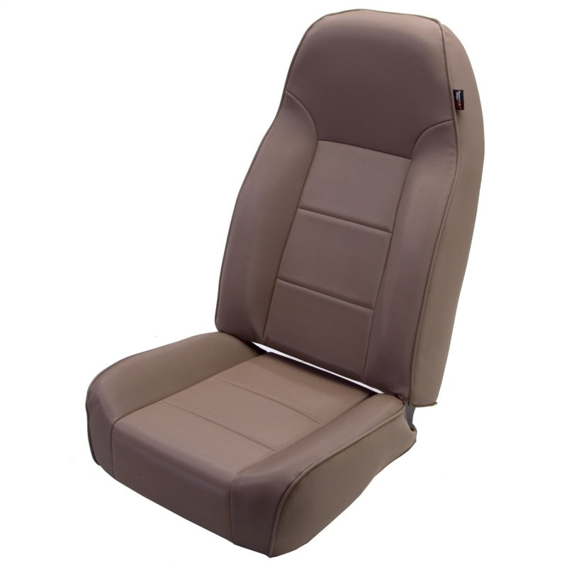 Rugged Ridge High-Back Front Seat Non-Recline Tan 76-02 CJ&Wrangl Rugged Ridge Seat Brackets & Frames  AXOPROS