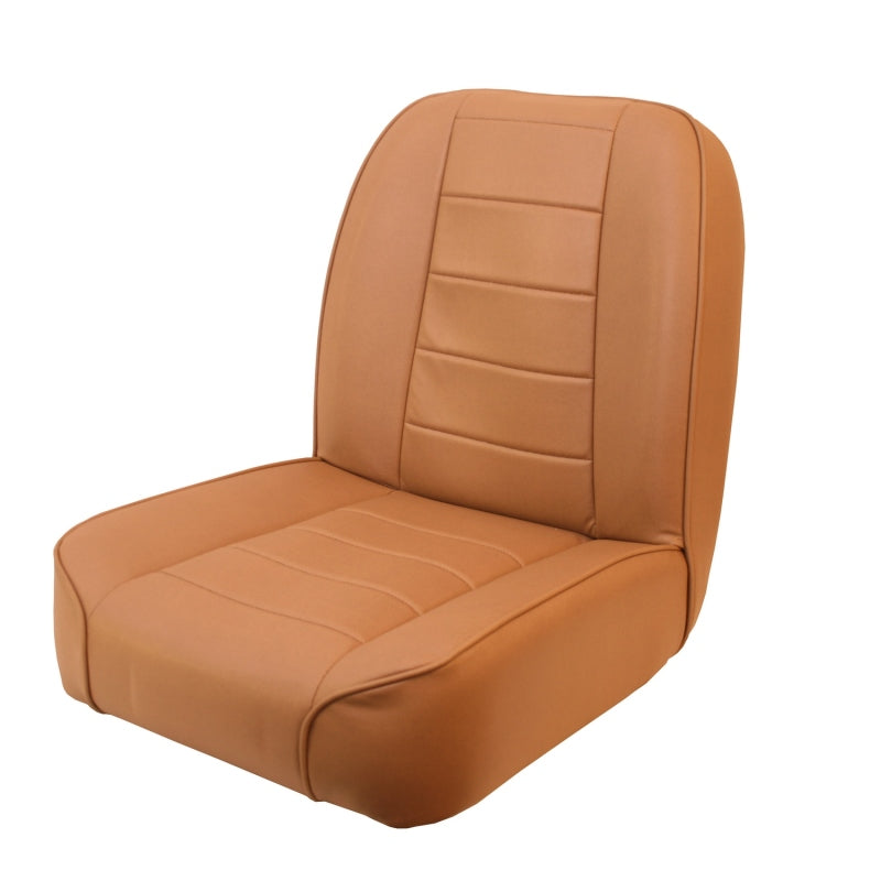 Rugged Ridge Low-Back Front Seat Non-Recline Tan 55-86 CJ Rugged Ridge Seat Brackets & Frames  AXOPROS