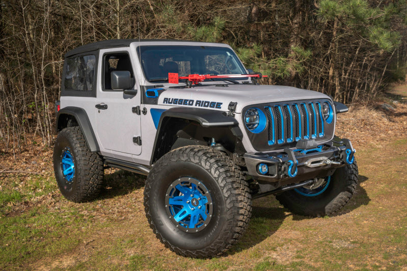 Rugged Ridge Max Terrain Fender Flare Set F & R 18-22 Jeep Wrangler JL Rugged Ridge Fenders  AXOPROS