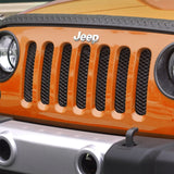 Rugged Ridge Mesh Grille Insert Black 07-18 Jeep Wrangler Rugged Ridge Grilles  AXOPROS
