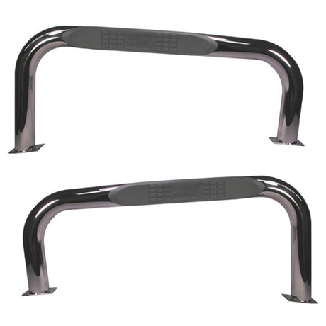 Rugged Ridge Nerf Bars Stainless Steel 76-86 Jeep CJ Rugged Ridge Nerf Bars  AXOPROS