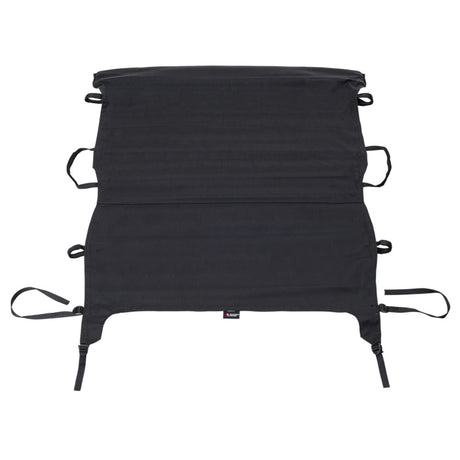 Rugged Ridge Savannah Brief Top Diamond Black 10-18 Jeep Wrangler JL 2-Door Rugged Ridge Soft Tops  AXOPROS