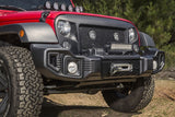 Rugged Ridge Spartacus Front Bumper Black 07-18 Jeep Wrangler Rugged Ridge Bumpers - Steel  AXOPROS