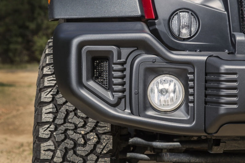 Rugged Ridge Spartacus Front Bumper Black 07-18 Jeep Wrangler Rugged Ridge Bumpers - Steel  AXOPROS