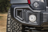 Rugged Ridge Spartacus Front Bumper Black 07-18 Jeep Wrangler Rugged Ridge Bumpers - Steel  AXOPROS