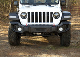 Rugged Ridge Spartacus Front Bumper Black 18-20 Jeep JL/JT Rugged Ridge Bumpers - Steel  AXOPROS