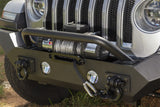 Rugged Ridge Spartan Front Bumper HCE W/Overrider 18-20 Jeep Wrangler JL/JT Rugged Ridge Bumpers - Steel  AXOPROS