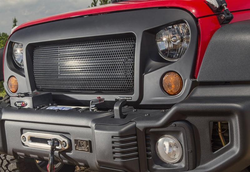 Rugged Ridge Spartan Grille 07-18 Jeep Wrangler JK Rugged Ridge Grilles  AXOPROS
