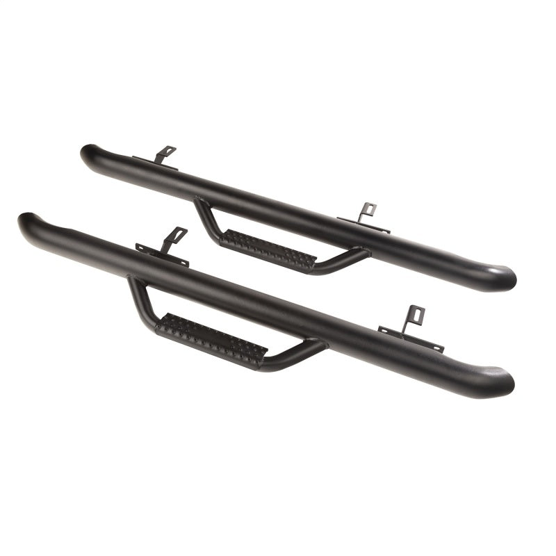 Rugged Ridge Spartan Nerf Bar Textured Black 18-20 Jeep Wrangler JL 2 Door Rugged Ridge Nerf Bars  AXOPROS