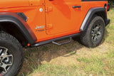 Rugged Ridge Spartan Nerf Bar Textured Black 18-20 Jeep Wrangler JL 2 Door Rugged Ridge Nerf Bars  AXOPROS