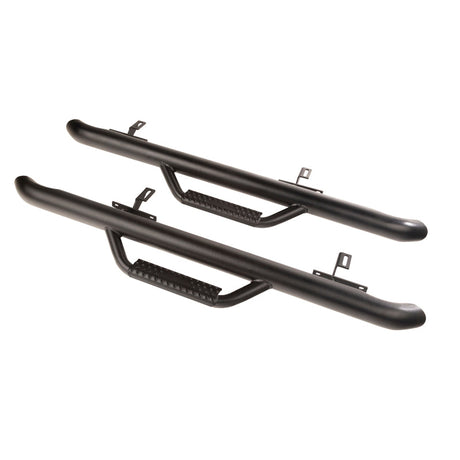 Rugged Ridge Spartan Nerf Bar Textured Black 18-20 Jeep Wrangler JL 2 Door Rugged Ridge Nerf Bars  AXOPROS