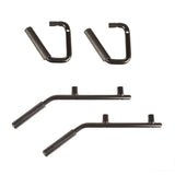 Rugged Ridge Steel Grab Handles F/R Kit Black 07-18 Jeep Wrangler JK/JKU Rugged Ridge Dash & Interior Trim  AXOPROS