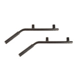 Rugged Ridge Steel Grab Handles Rear Pair Black 07-18 Jeep Wrangler JK /JKU Rugged Ridge Dash & Interior Trim  AXOPROS