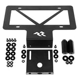 Rugged Ridge Tag Relocation Bracket Rear 18-20 Jeep Wrangler JL Rugged Ridge Spare Tire Carriers  AXOPROS