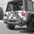 Rugged Ridge Tire Carrier XHD Rear Bumper 76-06 Jeep CJ / Jeep Wrangler Rugged Ridge Bumpers - Steel  AXOPROS