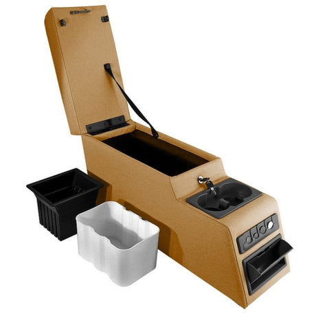 Rugged Ridge Ultimate Locking Console Spice 76-95 Jeep CJ / Jeep Wrangler Rugged Ridge Dash & Interior Trim  AXOPROS