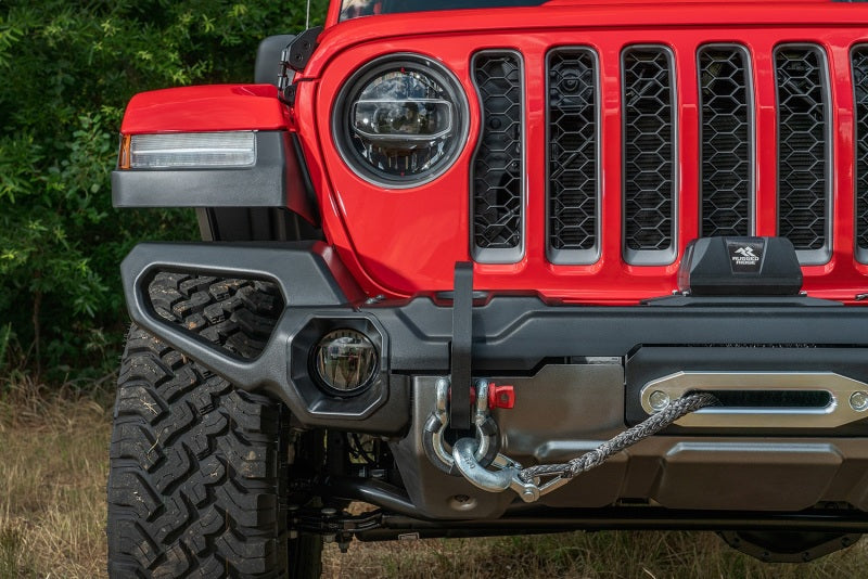 Rugged Ridge Venator Front Bumper 18-20 Jeep Wrangler JL/JT Rugged Ridge Bumpers - Steel  AXOPROS