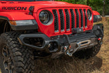 Rugged Ridge Venator Front Bumper 18-20 Jeep Wrangler JL/JT Rugged Ridge Bumpers - Steel  AXOPROS