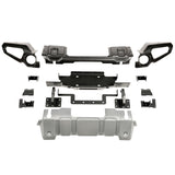 Rugged Ridge Venator Front Bumper 18-20 Jeep Wrangler JL/JT Rugged Ridge Bumpers - Steel  AXOPROS