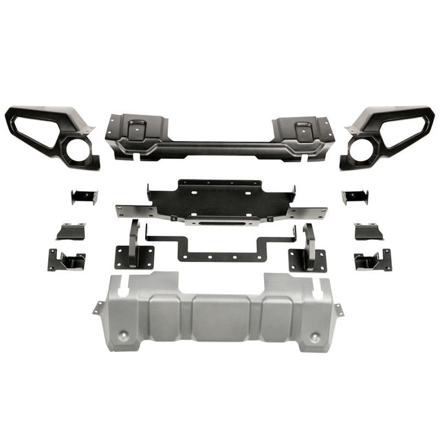 Rugged Ridge Venator Front Bumper 18-20 Jeep Wrangler JL/JT Rugged Ridge Bumpers - Steel  AXOPROS