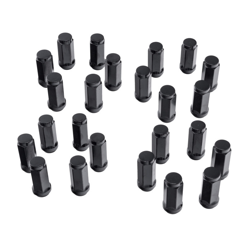 Rugged Ridge Wheel Lock Nut Set 24 Black M14-1.5 Rugged Ridge Lug Nuts  AXOPROS