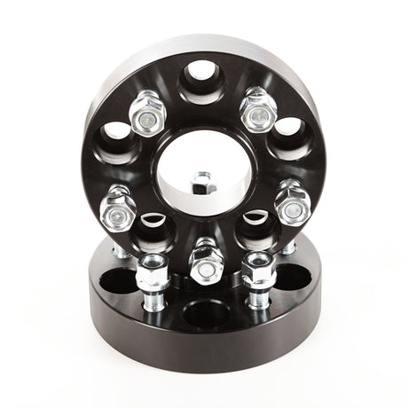 Rugged Ridge Wheel Spacers Black 1.25 inch 15-18 Renegade Rugged Ridge Wheel Spacers & Adapters  AXOPROS