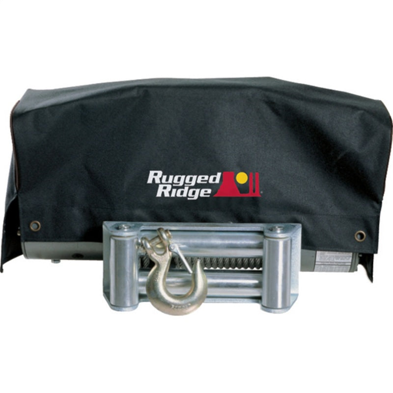 Rugged Ridge Winch Cover 8500 and 10500 winches Rugged Ridge Winches  AXOPROS