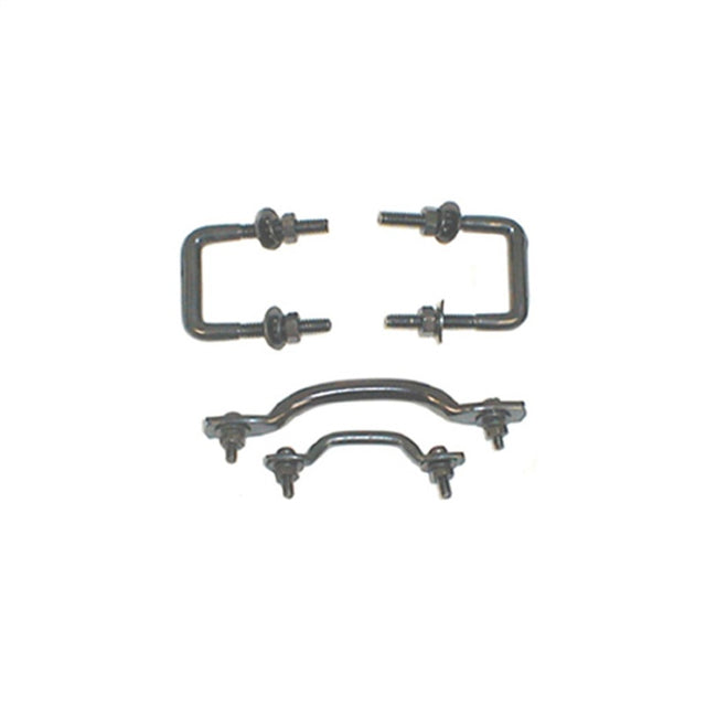 Rugged Ridge Windshield Tie Down Kit Black 55-95 Jeep CJ / Jeep Wrangler Rugged Ridge Tie Rods  AXOPROS