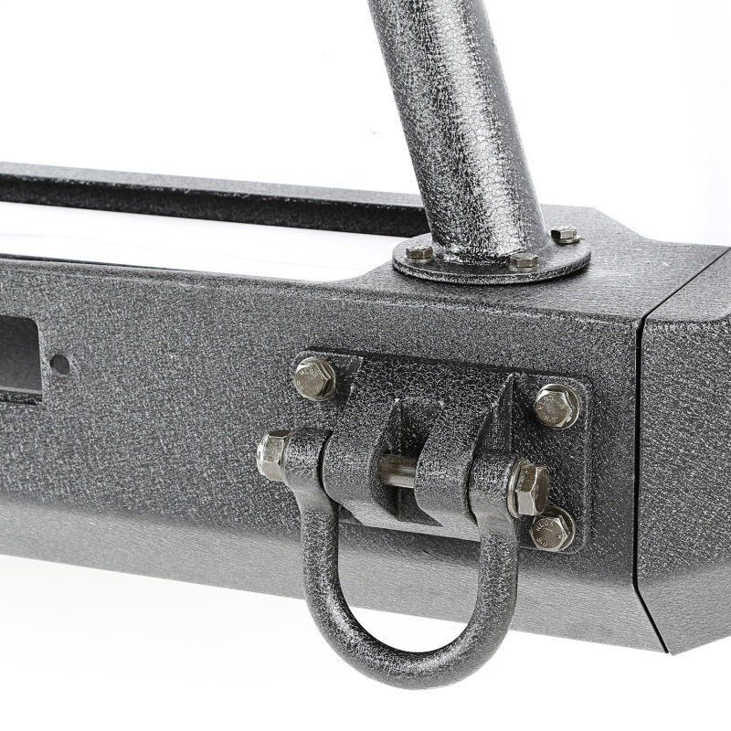 Rugged Ridge XHD Bumper Kit Overrider Ft 76-06 CJ/Jeep Wrangler Rugged Ridge Bumpers - Steel  AXOPROS