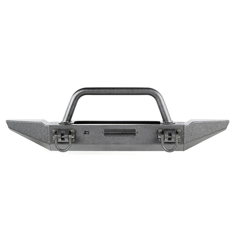 Rugged Ridge XHD Bumper Kit Overrider Ft 76-06 CJ/Jeep Wrangler Rugged Ridge Bumpers - Steel  AXOPROS