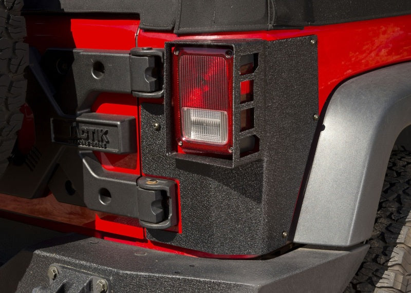 Rugged Ridge XHD Corner Guard Rear 07-18 Jeep Wrangler JK 2-Door Rugged Ridge Body Armor & Rock Rails  AXOPROS