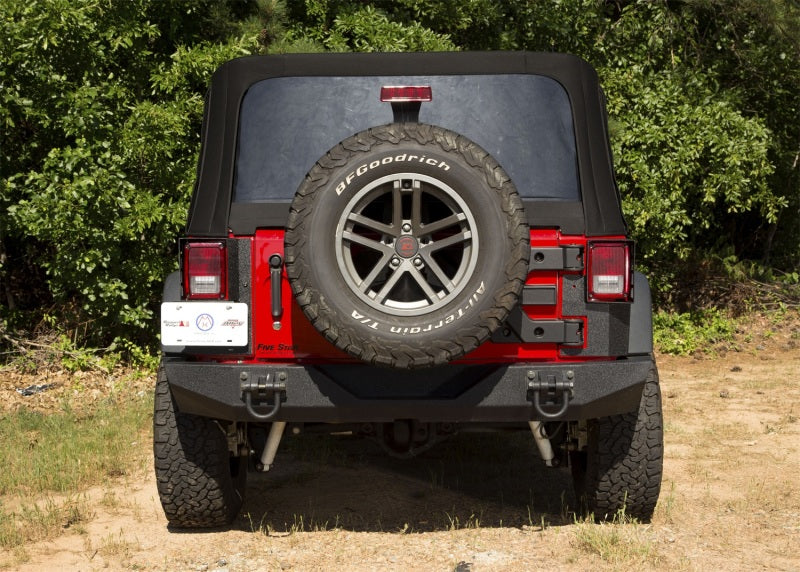 Rugged Ridge XHD Corner Guard Rear 07-18 Jeep Wrangler JK 2-Door Rugged Ridge Body Armor & Rock Rails  AXOPROS