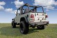 Rugged Ridge XHD Rear Bumper 76-06 Jeep CJ / Jeep Wrangler Rugged Ridge Bumpers - Steel  AXOPROS