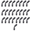 Russell Performance -10 AN Black 45 Degree Full Flow Hose End Russell Fittings  AXOPROS