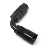 Russell Performance 3/8in SAE Quick Disc Female to -6 Hose Black 90 Degree Hose End Russell Fittings  AXOPROS