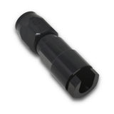 Russell Performance 3/8in SAE Quick Disc Female to -6 Hose Black Straight Hose End Russell Fittings  AXOPROS