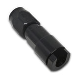 Russell Performance 5/16in SAE Quick Disc Female to -6 Hose Black Straight Degree Hose End Russell Fittings  AXOPROS