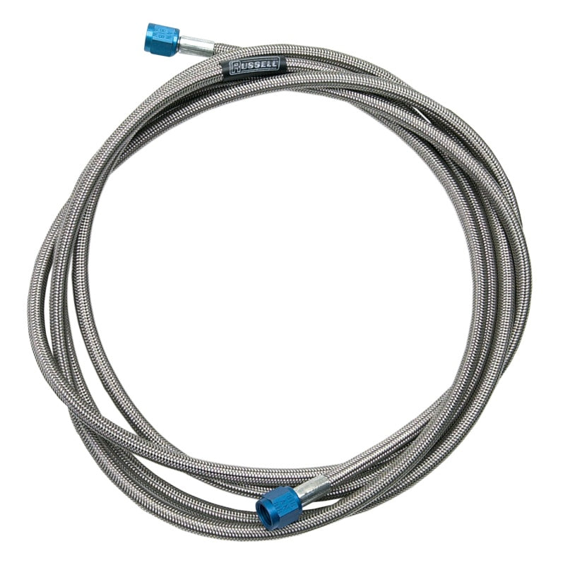 Russell Performance -6 AN 10-foot Pre-Made Nitrous and Fuel Line Russell Fuel Lines  AXOPROS
