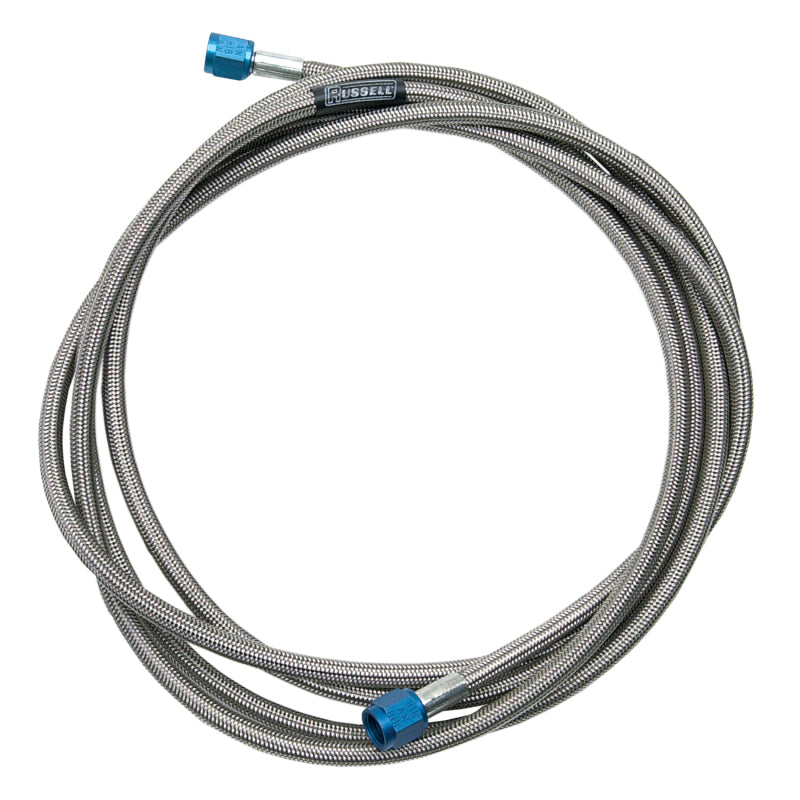 Russell Performance -6 AN 10-foot Pre-Made Nitrous and Fuel Line Russell Fuel Lines  AXOPROS