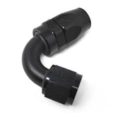 Russell Performance -6 AN Black 120 Degree Full Flow Swivel Hose End Russell Fittings  AXOPROS
