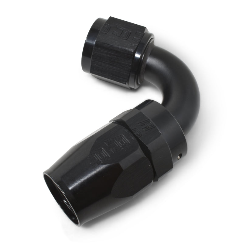 Russell Performance -6 AN Black 120 Degree Full Flow Swivel Hose End Russell Fittings  AXOPROS