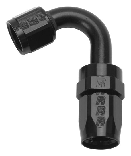 Russell Performance -6 AN Black 120 Degree Full Flow Swivel Hose End Russell Fittings  AXOPROS