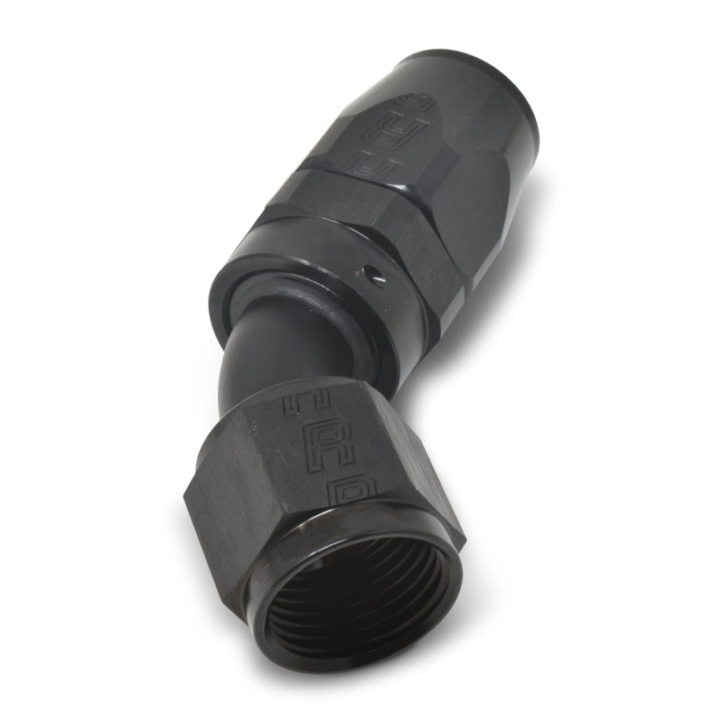 Russell Performance -6 AN Black 45 Degree Full Flow Hose End Russell Fittings  AXOPROS