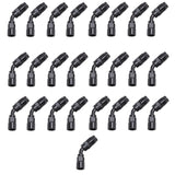 Russell Performance -6 AN Black 45 Degree Full Flow Hose End Russell Fittings  AXOPROS